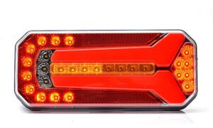 Alternative view of LED žibintas, W150 1148 L+R su priešrūku,numerio apšvietimu BP 12/24V