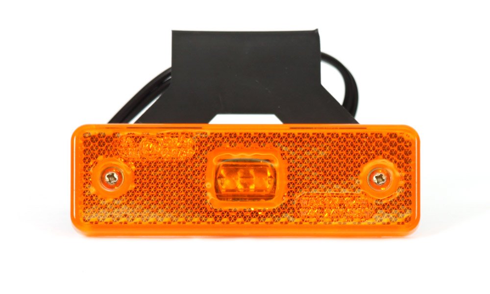 LED žibintas, geltonas – W44 217z, 12/24V - Image 2