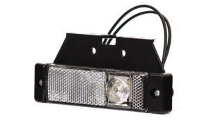 LED žibintas, baltas – W45 222, 12/24V