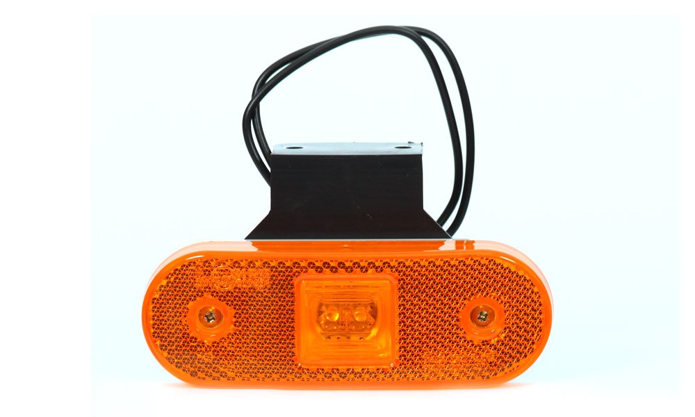 LED žibintas, geltonas – W47 229z, 12/24V - Image 2