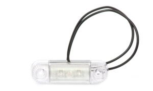Alternative view of LED žibintas, geltonas, 3 led – W61