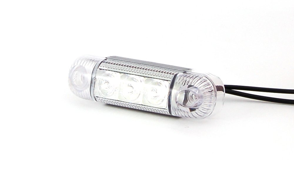 LED žibintas, baltas, 3 led – W61 - Image 3
