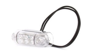 LED žibintas, baltas, 3 led – W61