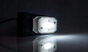 Alternative view of LED žibintas, su laikikliu, baltas – FT001 B I