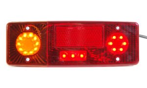 LED žibintas, su numerio apšvietimu – WE551dL, 12/24V