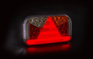 Alternative view of LED galinis žibintas FT170 L TB, 6PIN, 7 funkcijų su numerio apšvietimu, 12/36V