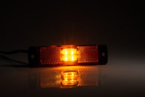 Alternative view of LED žibintas, be laikiklio, geltonas – FT-017, 12/24V