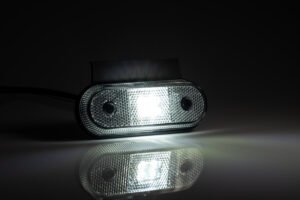 Alternative view of LED žibintas, baltas, su laikikliu – FT020, 12/24V