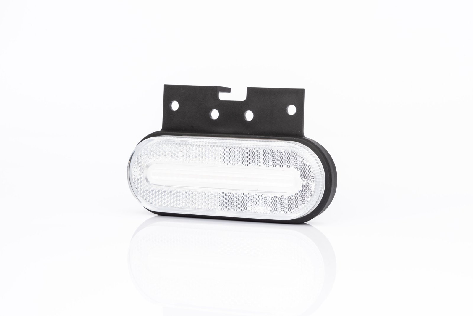 LED žibintas, baltas, su laikikliu FT-070, 12/36V