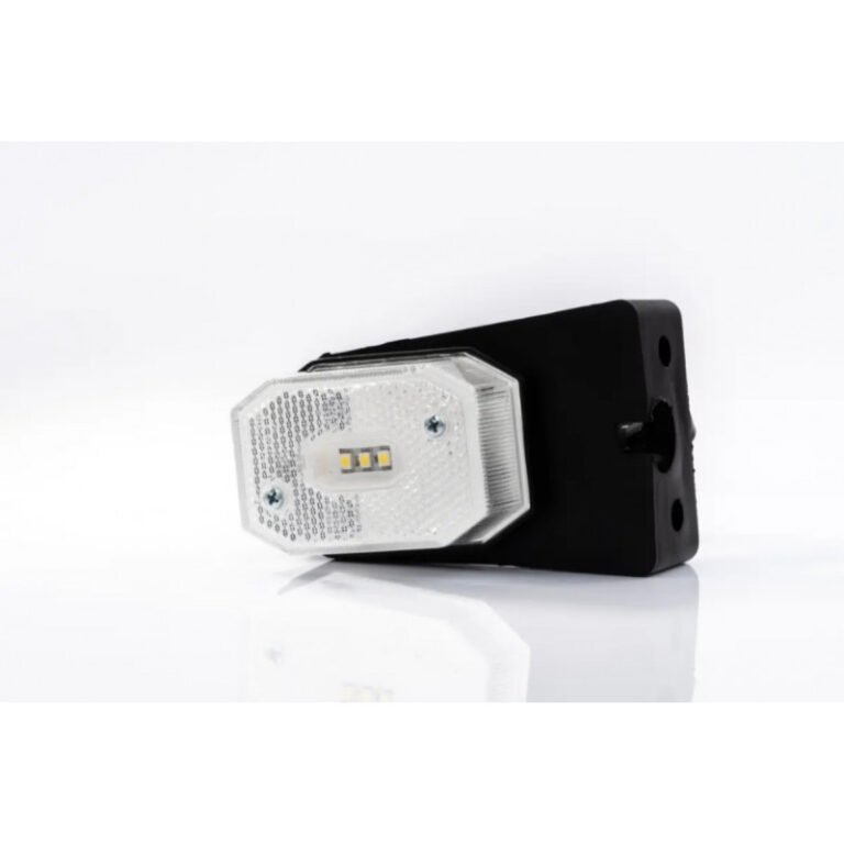 LED žibintas, su laikikliu, baltas – FT001 B I