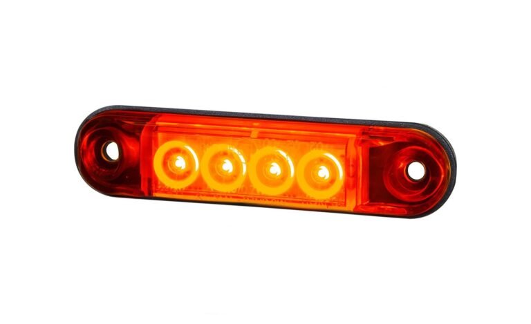 LED žibintas raudonas LD-2329