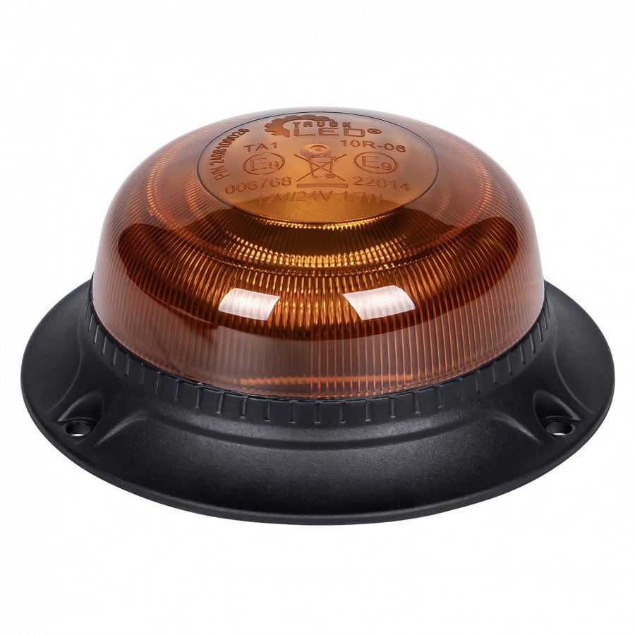 LED švyturėlis 12/24V su magnetu, 18LED, MINI, R65, R10