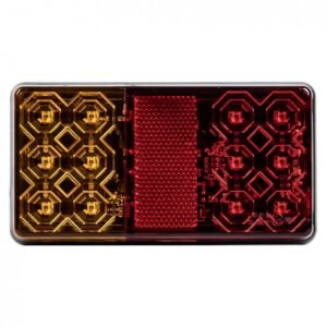 LED žibintas, galinis posūkis,stabdis,gabaritas,numerio apšvietimu – 2501 16LED, 12V