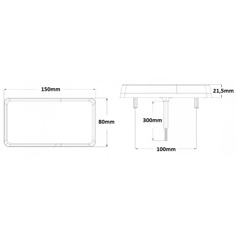 LED žibintas, galinis posūkis,stabdis,gabaritas,numerio apšvietimu – 2501 16LED, 12V - Image 5