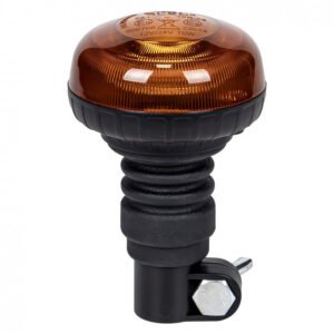 LED švyturėlis 12/24V užmaunamas, guminis, 18LED, MINI, R65R10