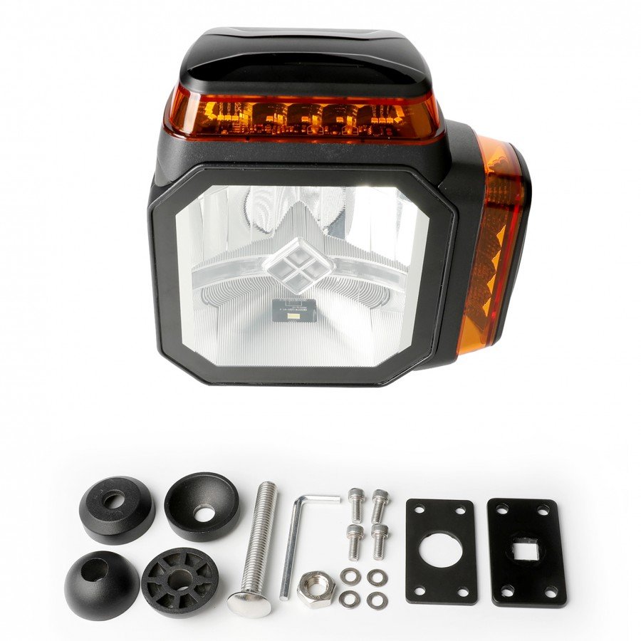 LED Žibintas 3439, priekinis-artimos, tolimos, gabaritas, posūkis, švyturėlis, 12-24V - Image 3