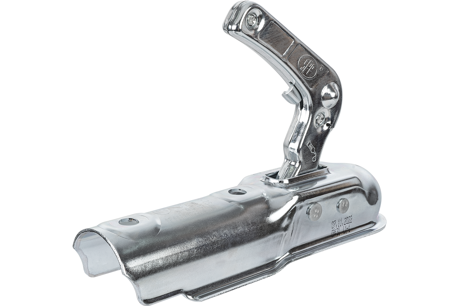 Priekabos Sukabinimo Spyna 750kg C, apvali, 50mm - Image 2