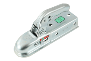 Priekabos sukabinimo spyna