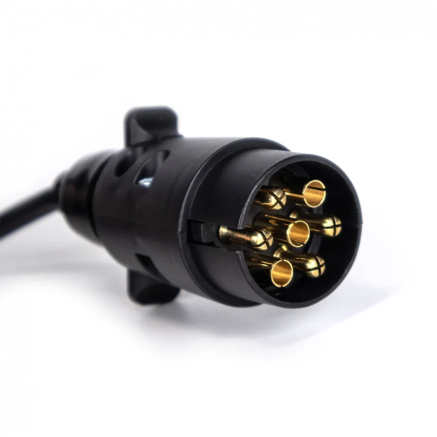 Priekabos kabelio prailgintojas 7 polių su kištuku ir lizdu 1,5 m - Image 3