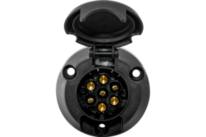 Priekabos lizdas 12 V plastikinis