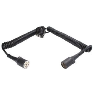 Priekabos elektrokabelis su jungtim ADR plast. 15pol/2x7pol.