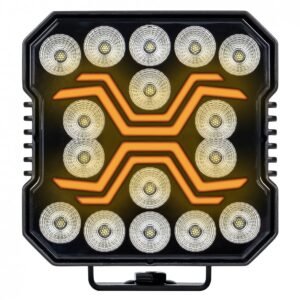 LED darbo žibintas 0194 X-SPIDER, 16 LED, 60W, 4200 lm, 12/24V