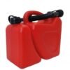Plastikinis kanistras, 2 talpų 5L+2L