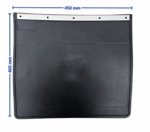 Guminis purvasargis 450 × 400 mm su tvirtinimu