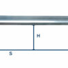 Sparnas priekabai BT01 R13 dviem ratams, 1410 × 270 × 190 mm, cinkuotas – matmenų žymėjimas